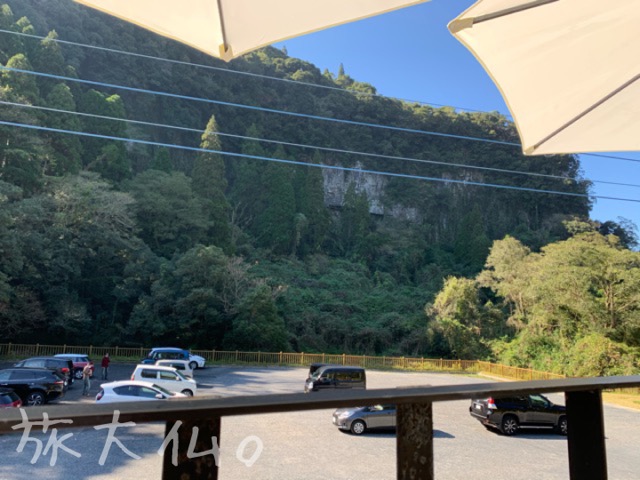 雄川の滝の駐車場