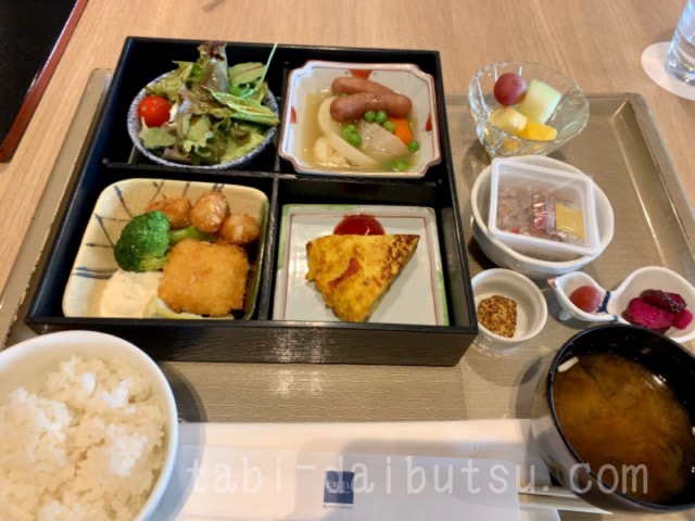 羽田エクセルホテル東急の朝食和定食