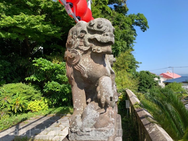 東叶神社の狛犬2