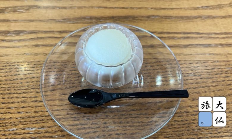 デザートのにんにくアイスクリーム