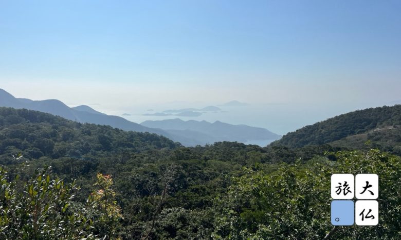 天壇大仏からの眺め